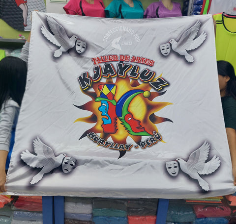 Banderola Taller de Artes KJAYLUZ Huayllay