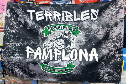 Banderola Terribles Pamplona