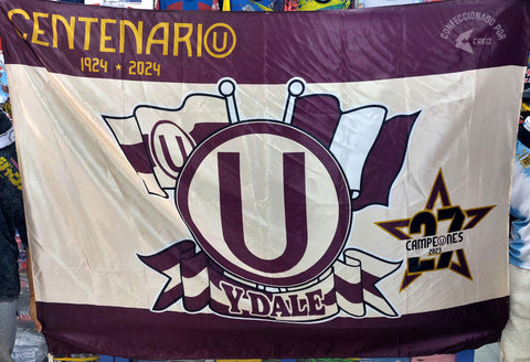 Banderola Universitario de Deportes Centenario