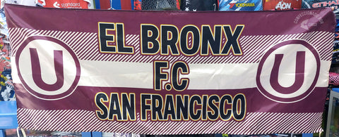 Banderola Universitario de Deportes El Bronx FC