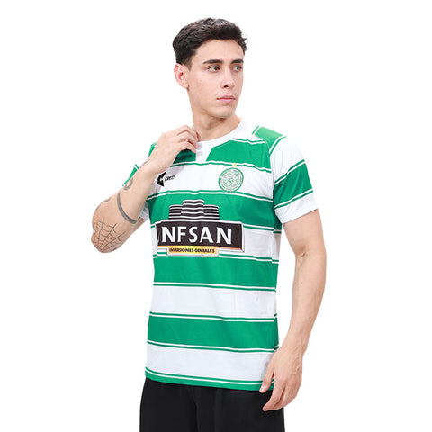 Camiseta Club Deportivo Sanchez Carrión Celtic blanco verde