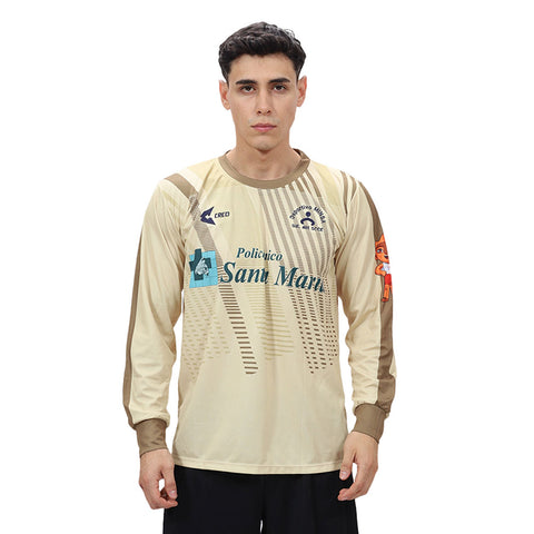 Camiseta Deportivo MINSA Sicuani crema marrón