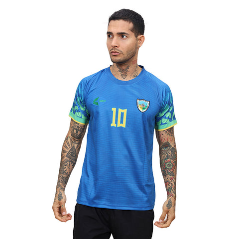 Camiseta EPMN Sondorillo Brasil azulino verde jade
