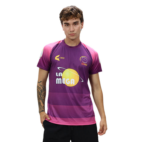 Camiseta Los Corleone FC Puno morado rosado