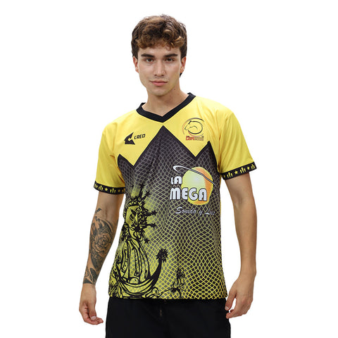 Camiseta Los Corleone FC amarillo negro
