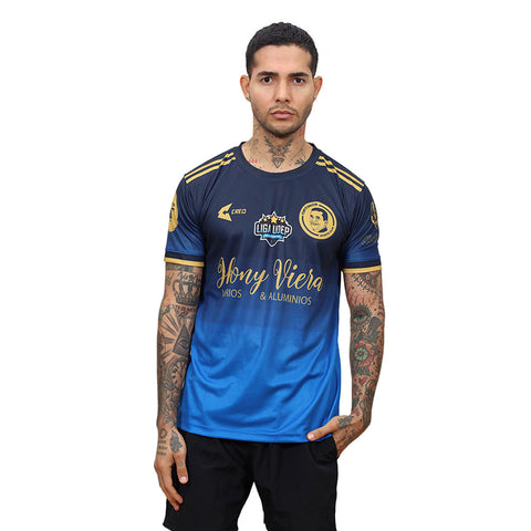 Camiseta Optimos Sports Club Piura azulino azul marino