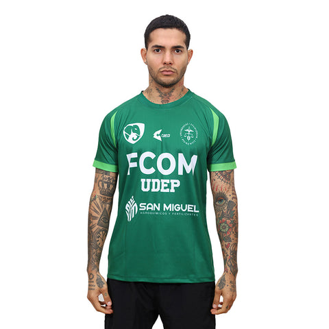 Camiseta UDEP Comunicaciones FCOM Piura verde