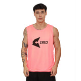 Chaleco deportivo reversible amarillo neon chicle