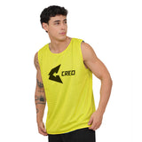 Chaleco deportivo reversible turquesa amarillo