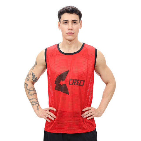 Chaleco deportivo rojo