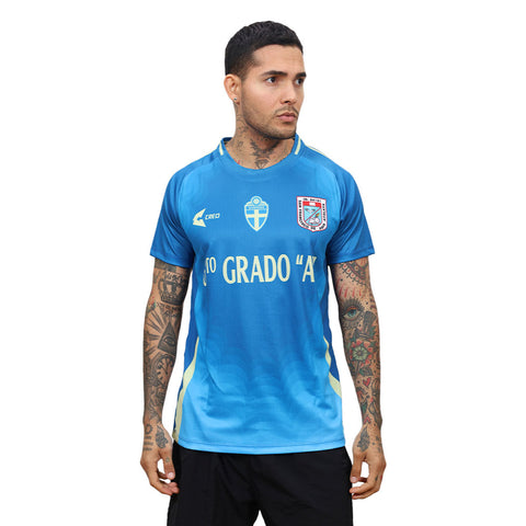 Camiseta IE San Francisco de Asis Atalaya acero amarillo